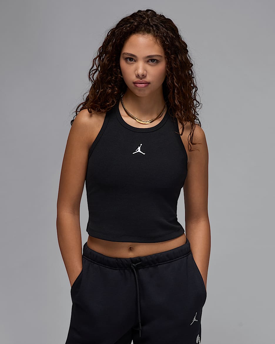 ★ Nike★ Jordan Essential Top W Black White FN4501011 FN45 Jordan Essentials Women's Tank Top. Nike CA